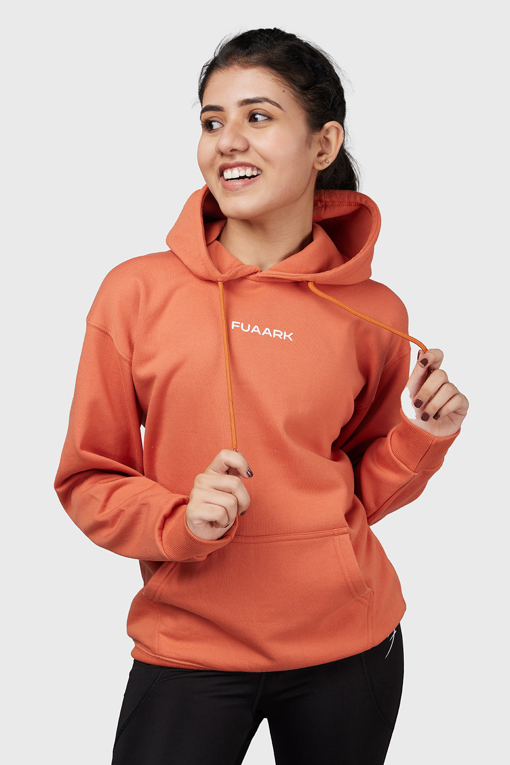 Signature Oversized Hoodie Orange