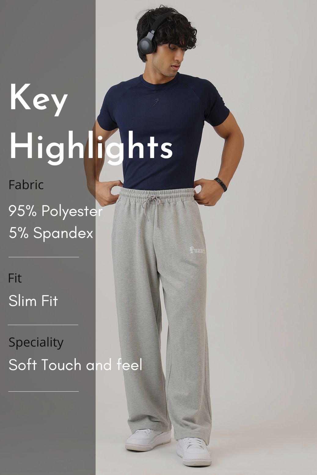 Essential Soft Slim T-shirt Navy