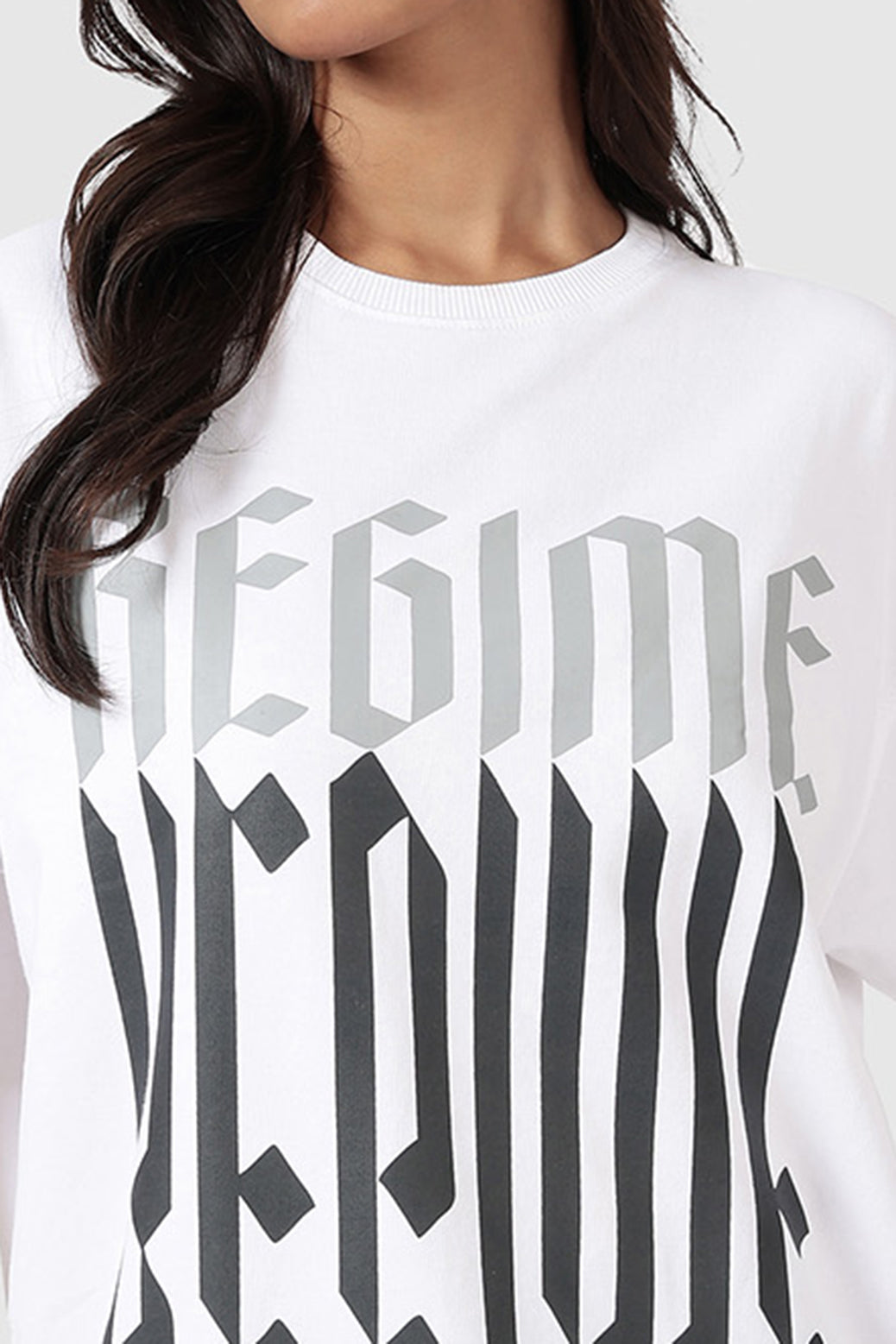 Regime Oversized T-shirts White