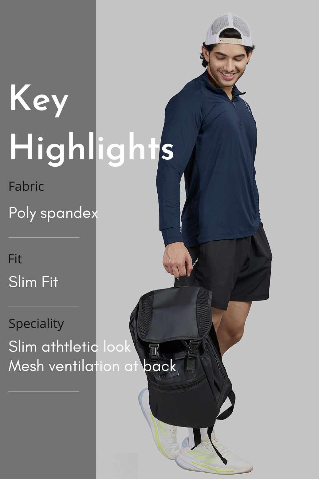 Forge Pullover Navy