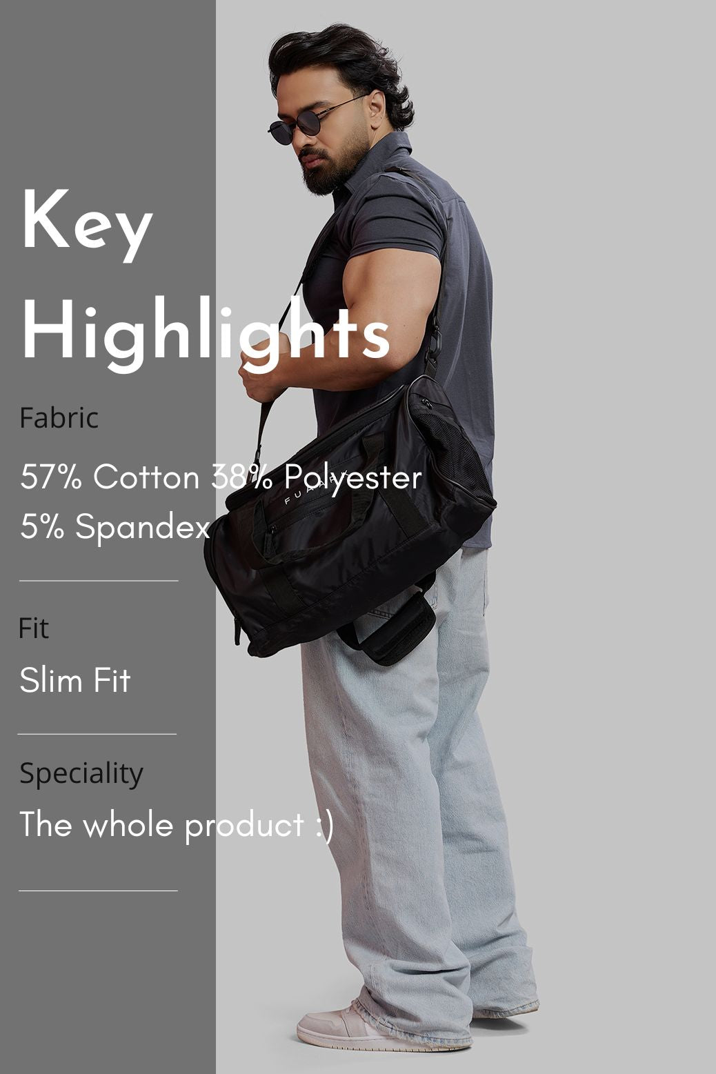 Aero Shirt Dark Grey