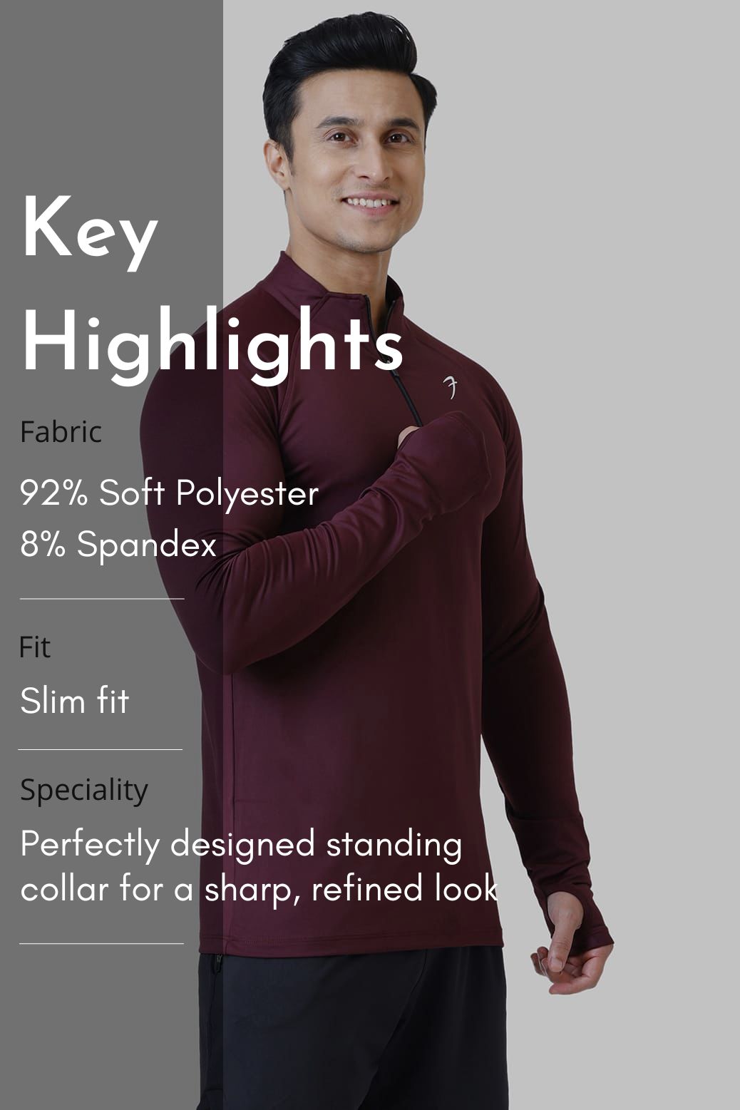 Rush Pullover Wine