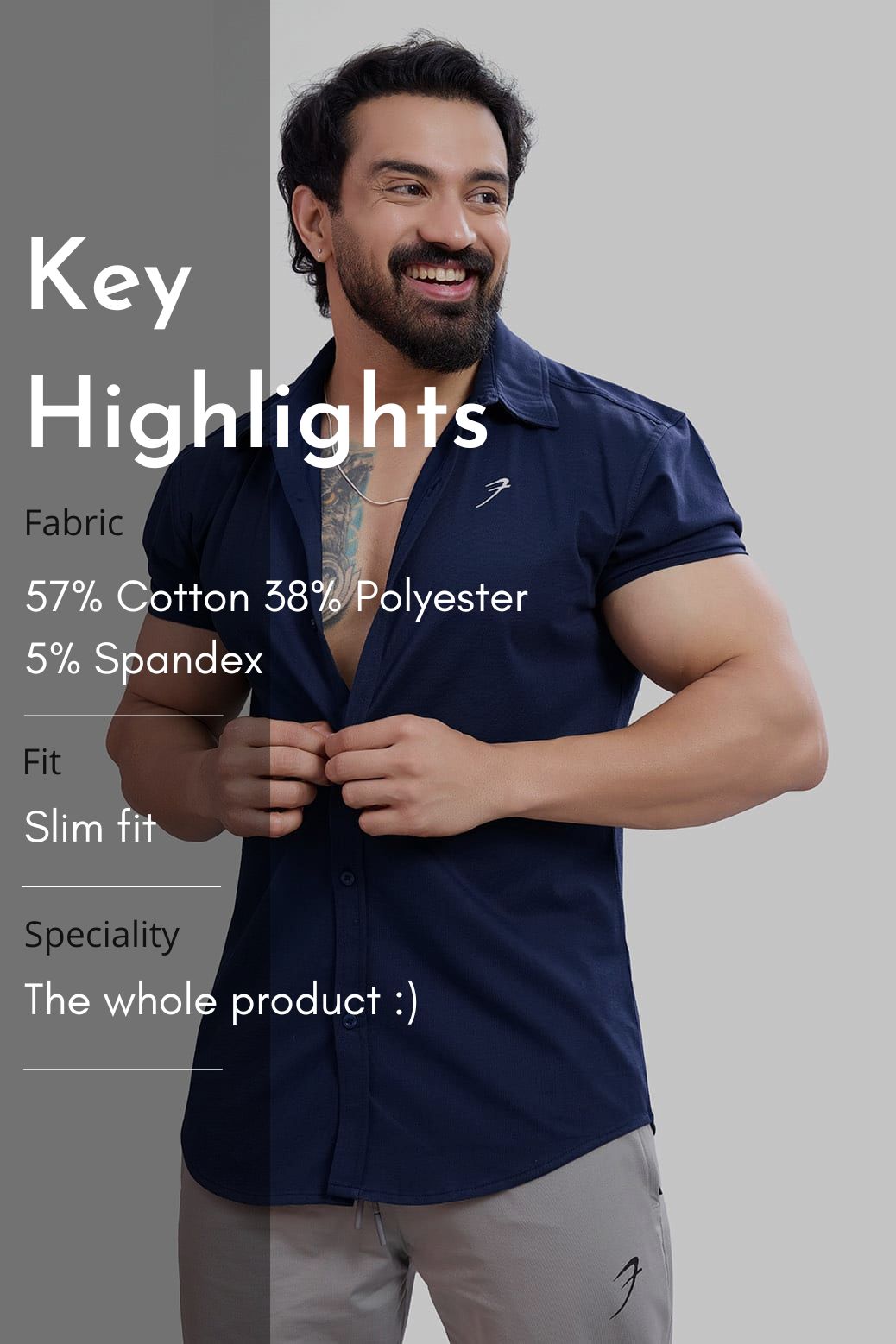 Aero Shirt Navy