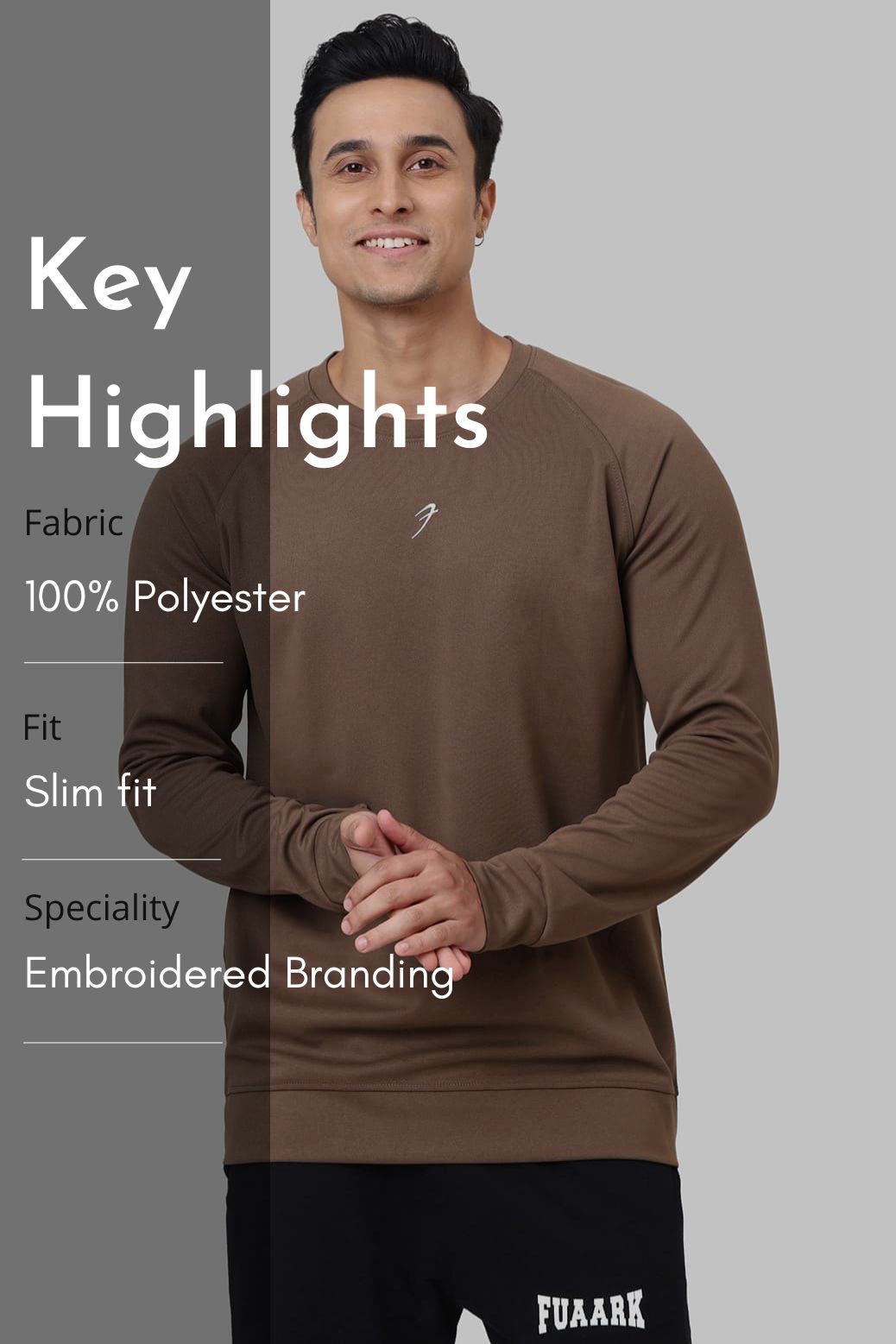 Polish Sweatshirt Brown