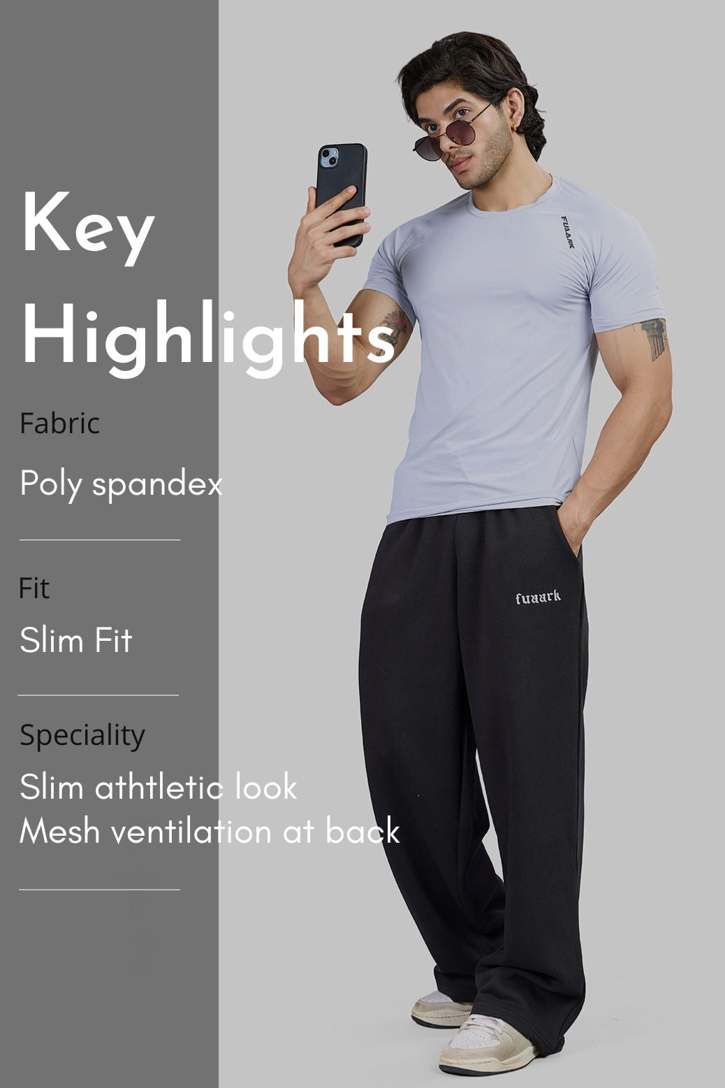 Forge T-shirt Light Grey