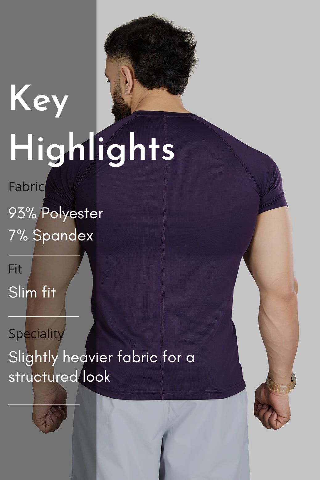 Dash T-shirt Violet