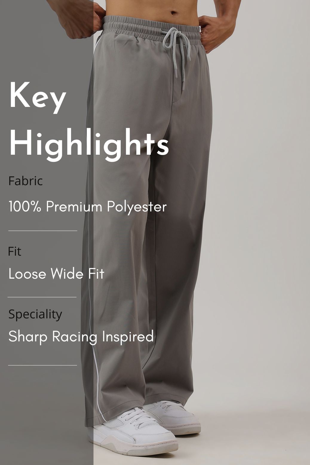 Track Club Loose Tracks Light Grey