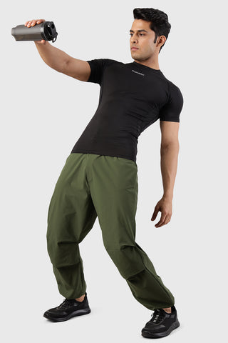 Sublime Parachute Pants Olive