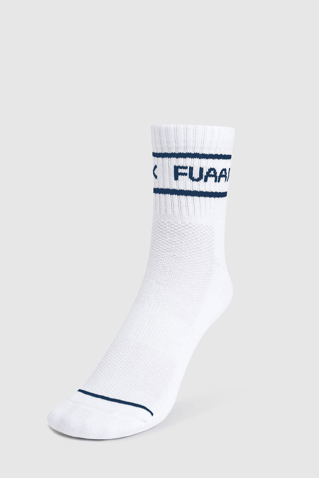 Legacy Quarter Socks White/Teal
