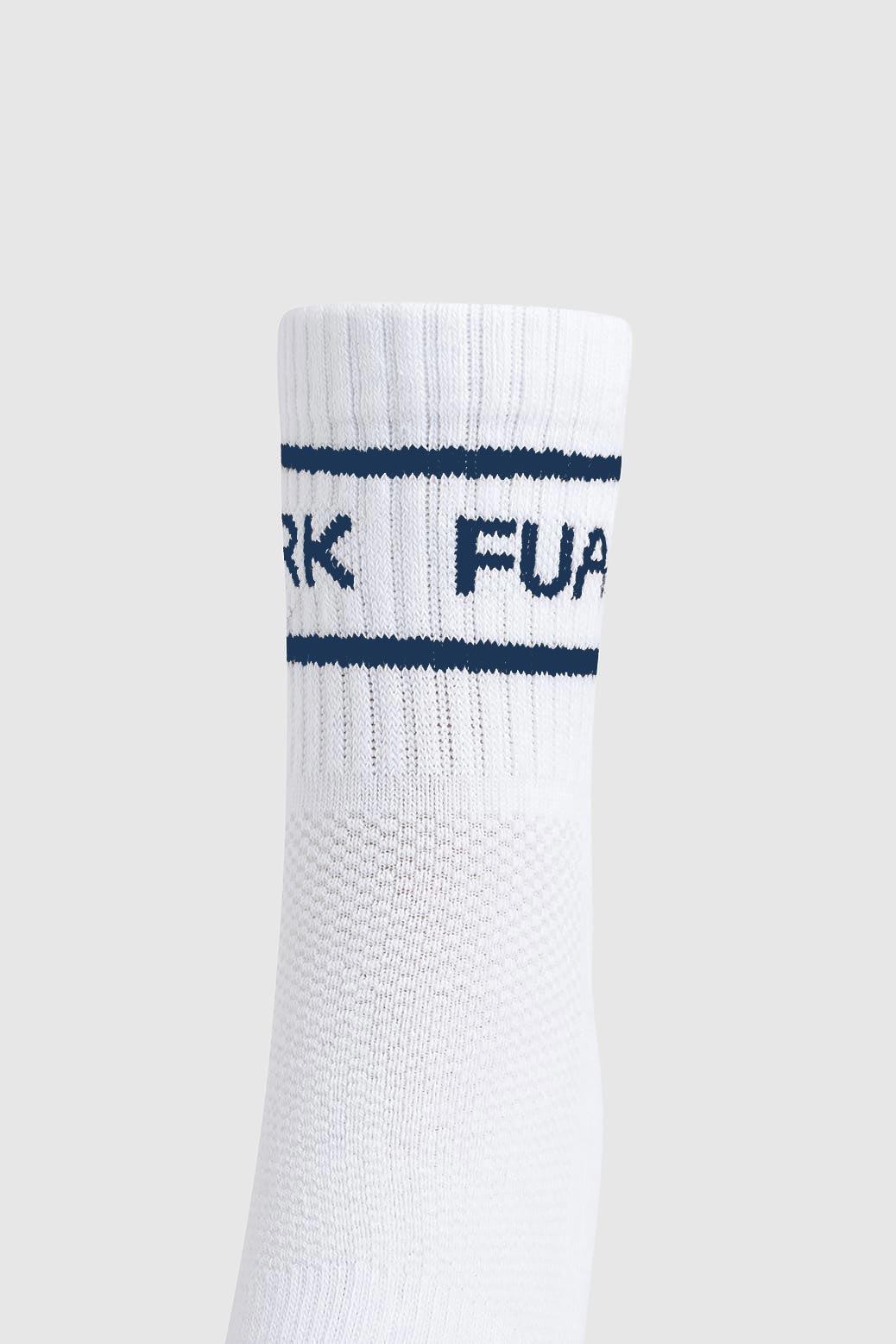 Legacy Quarter Socks White/Teal