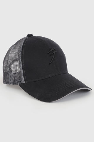 Camo Trucker Caps Black