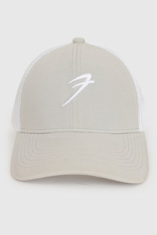 Urban Trucker cap Light Grey /White