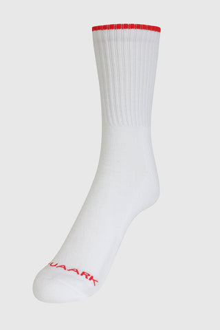 Revenge Crew Socks White/Red