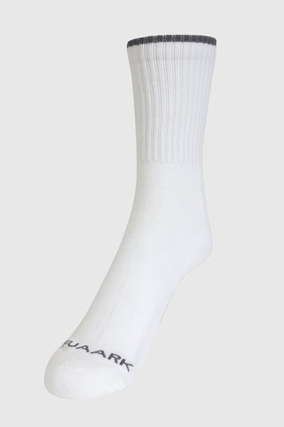 Revenge Crew Socks White/Grey