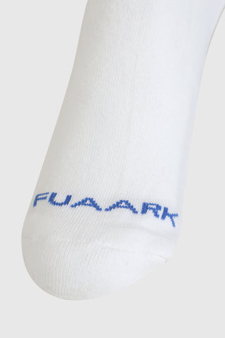 Revenge Crew Socks White/Blue