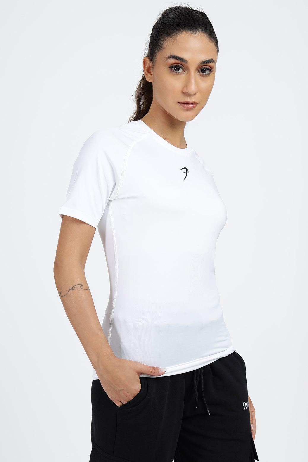 Compression T-shirt White