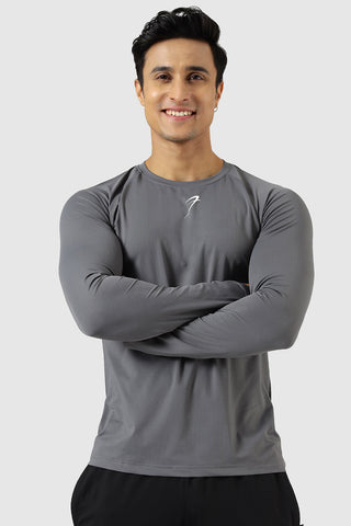 Core Fullsleeves T-shirt Grey