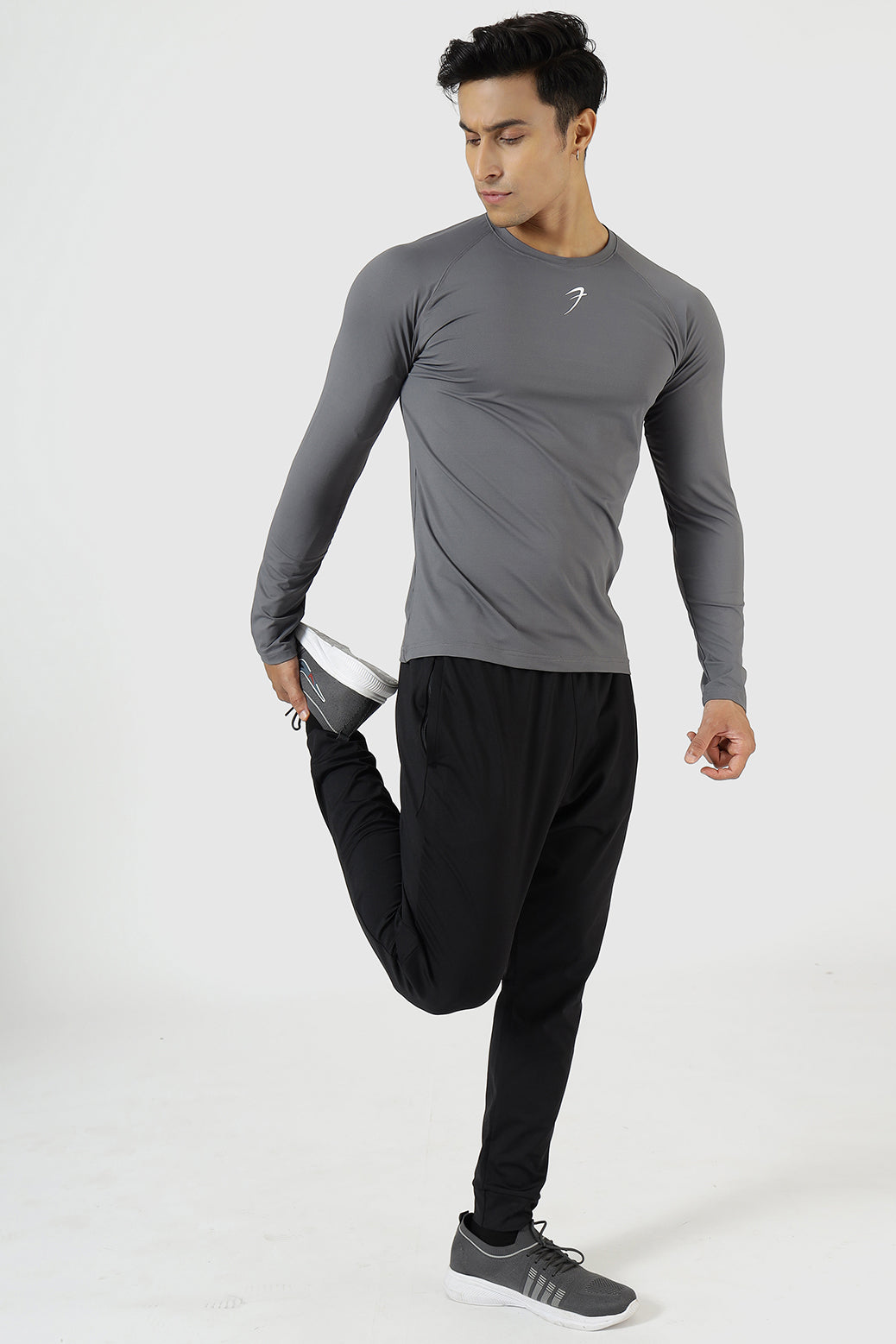 Core Fullsleeves T-shirt Grey