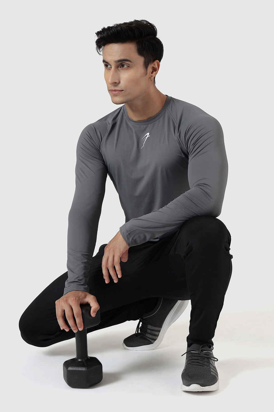 Core Fullsleeves T-shirt Grey