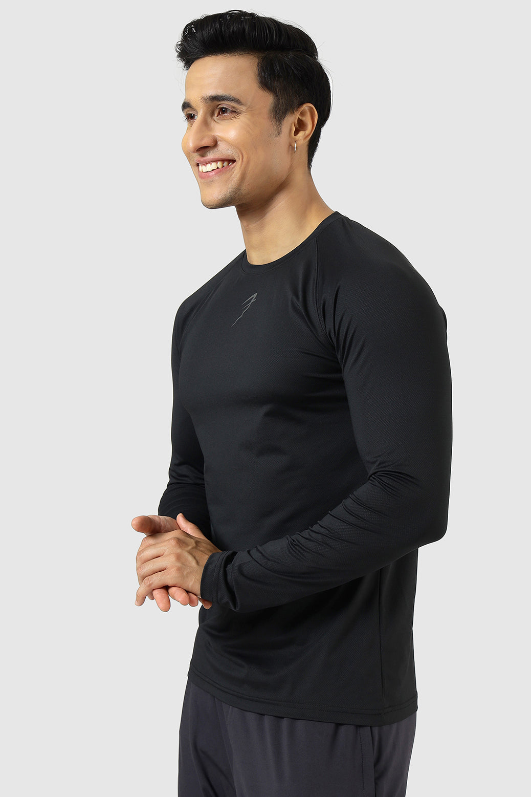 Core Fullsleeves T-shirt Black