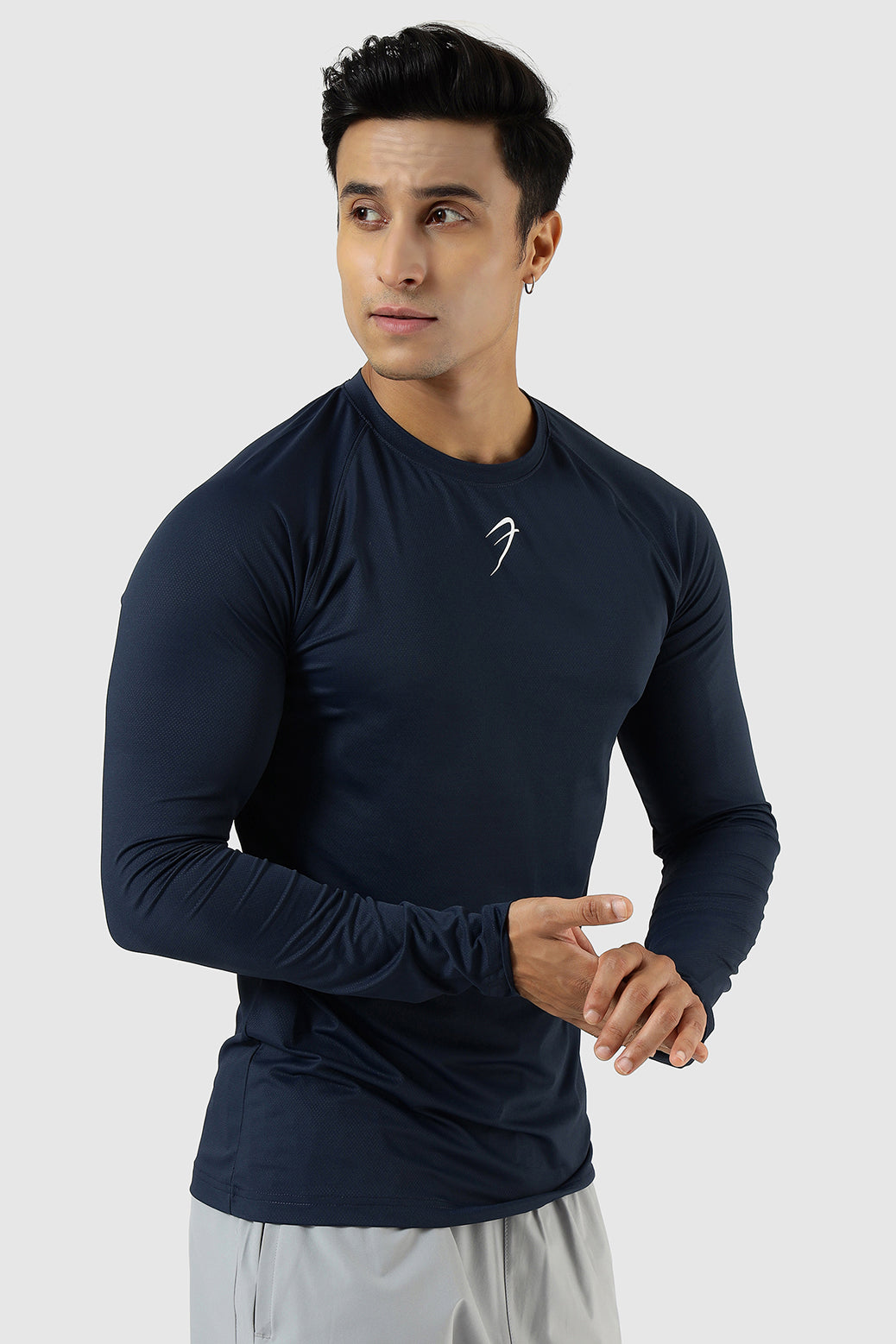 Core Fullsleeves T-shirt Navy