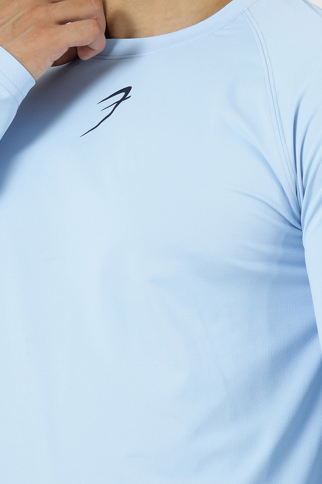 Core Fullsleeves T-shirt Sky Blue