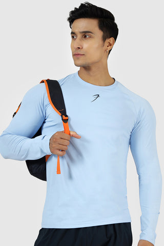 Core Fullsleeves T-shirt Sky Blue