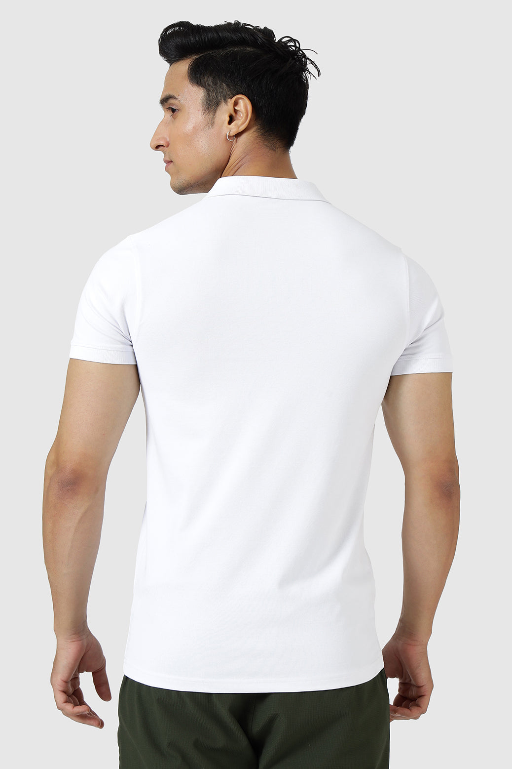 Aura Polo T-shirt White