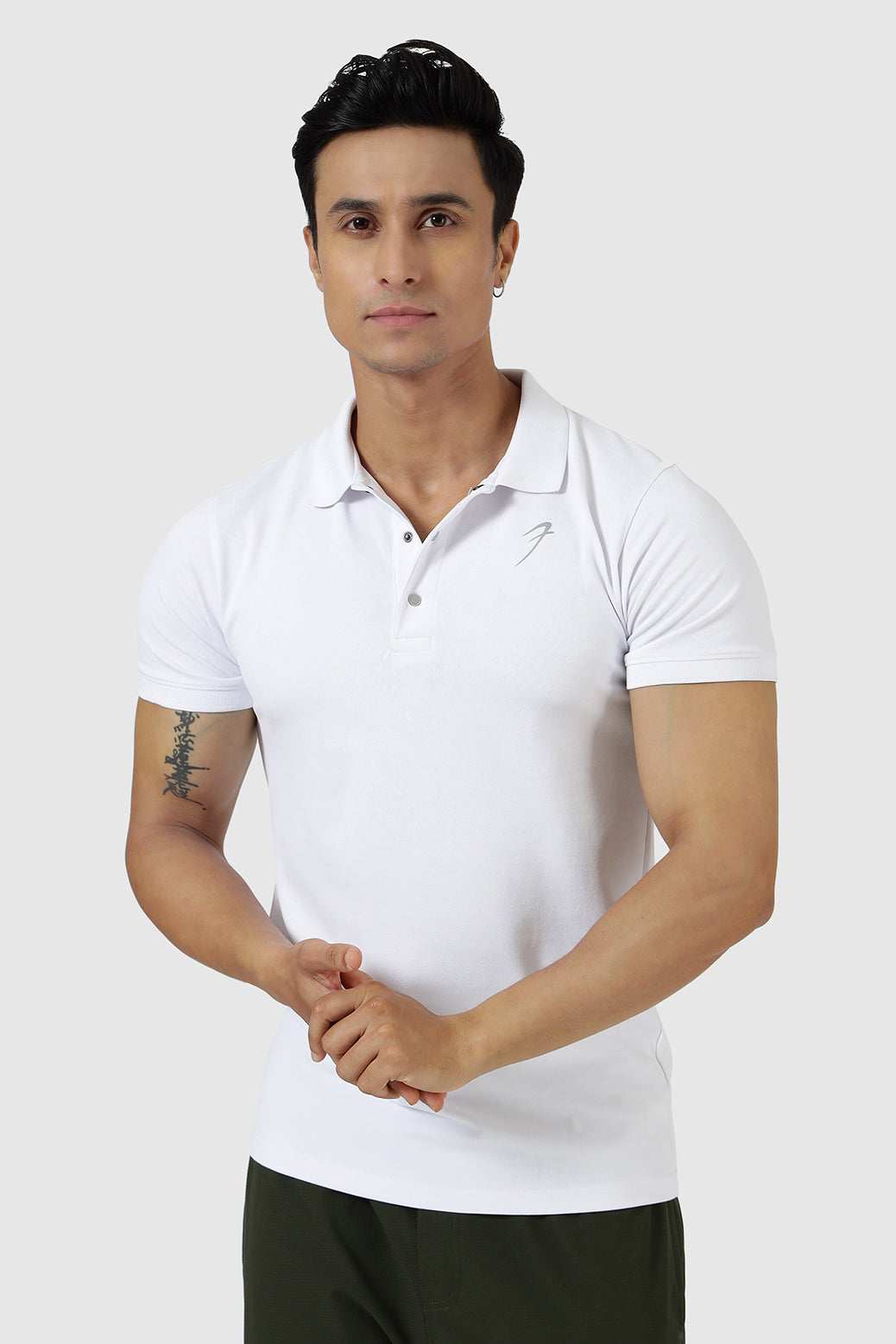 Aura Polo T-shirt White