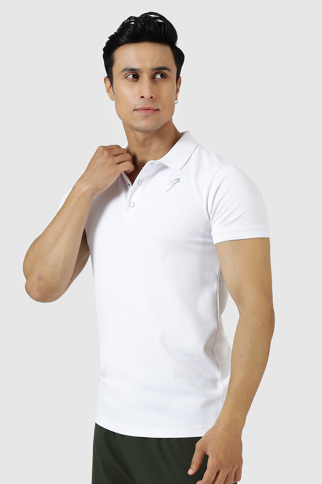 Aura Polo T-shirt White