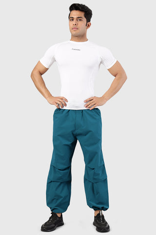 Sublime Parachute Pants Teal