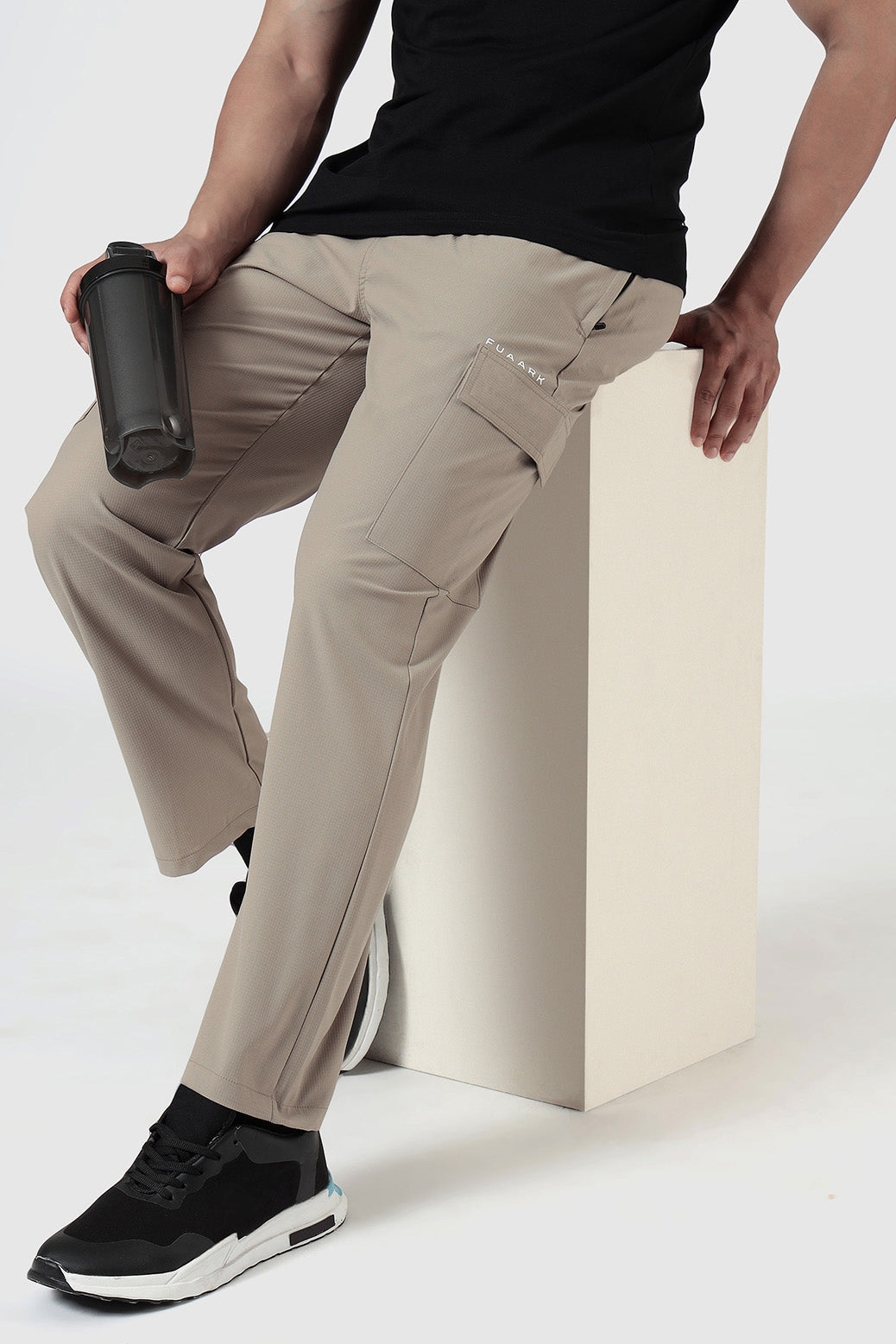 Vitality Straight Pants Beige