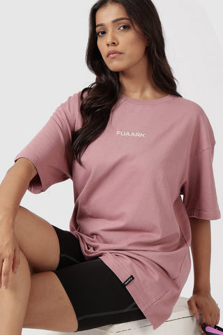 Element Oversized T-shirts Dusk Pink