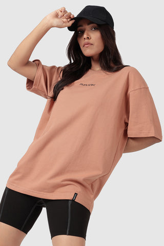 Element Oversized T-shirts Warm Beige