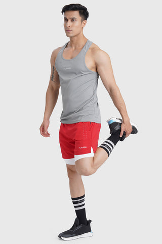 Checks Running Tank Ultimate Grey