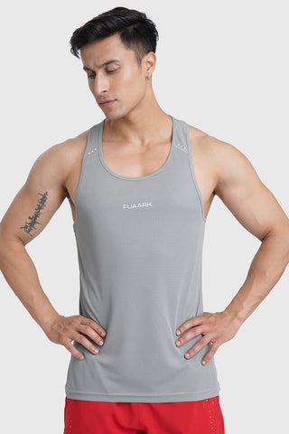 Checks Running Tank Ultimate Grey