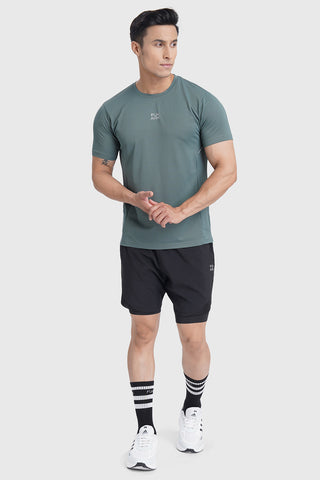 Sprint Running T-shirt Forest Green