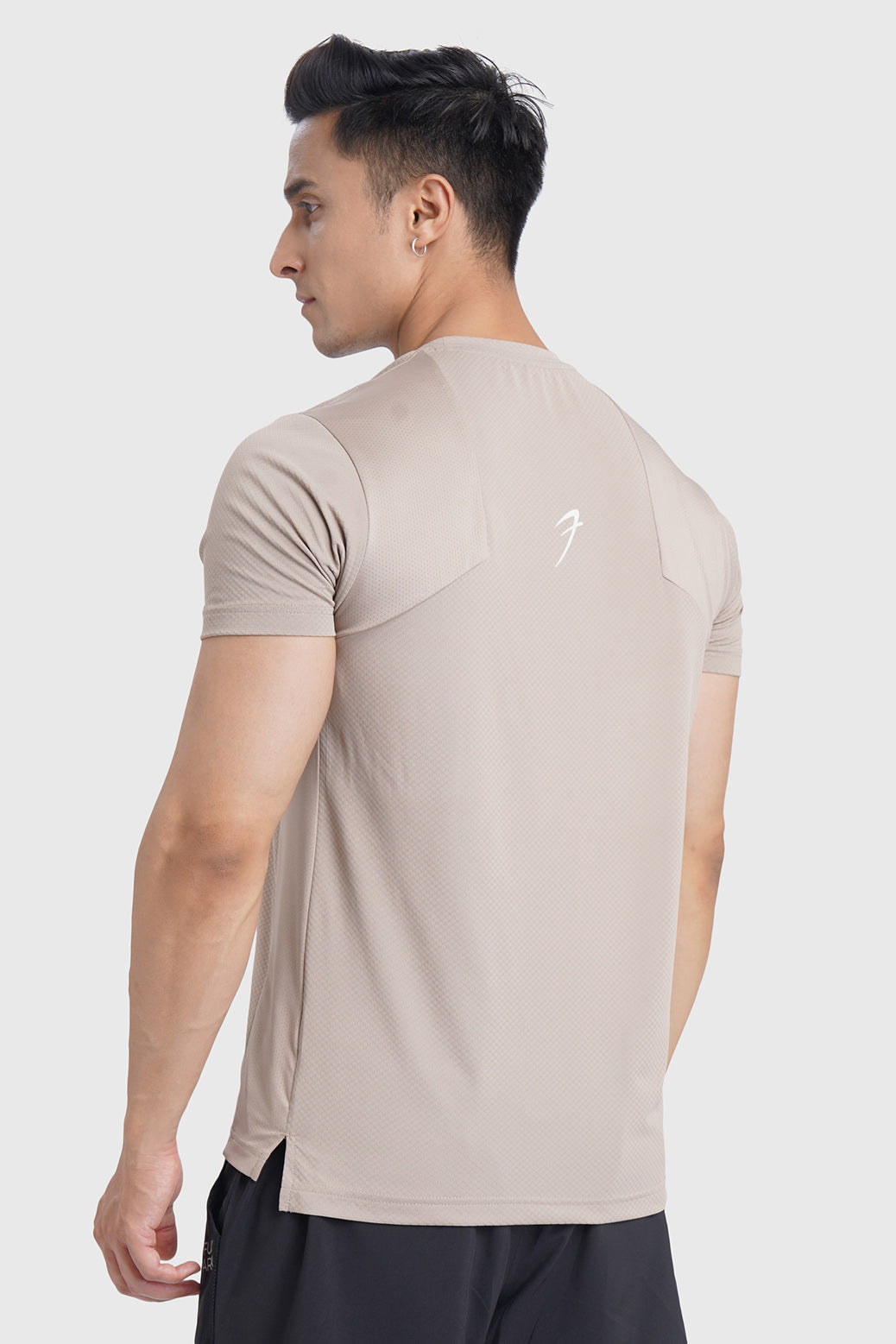 Sprint Running T-shirt Beige