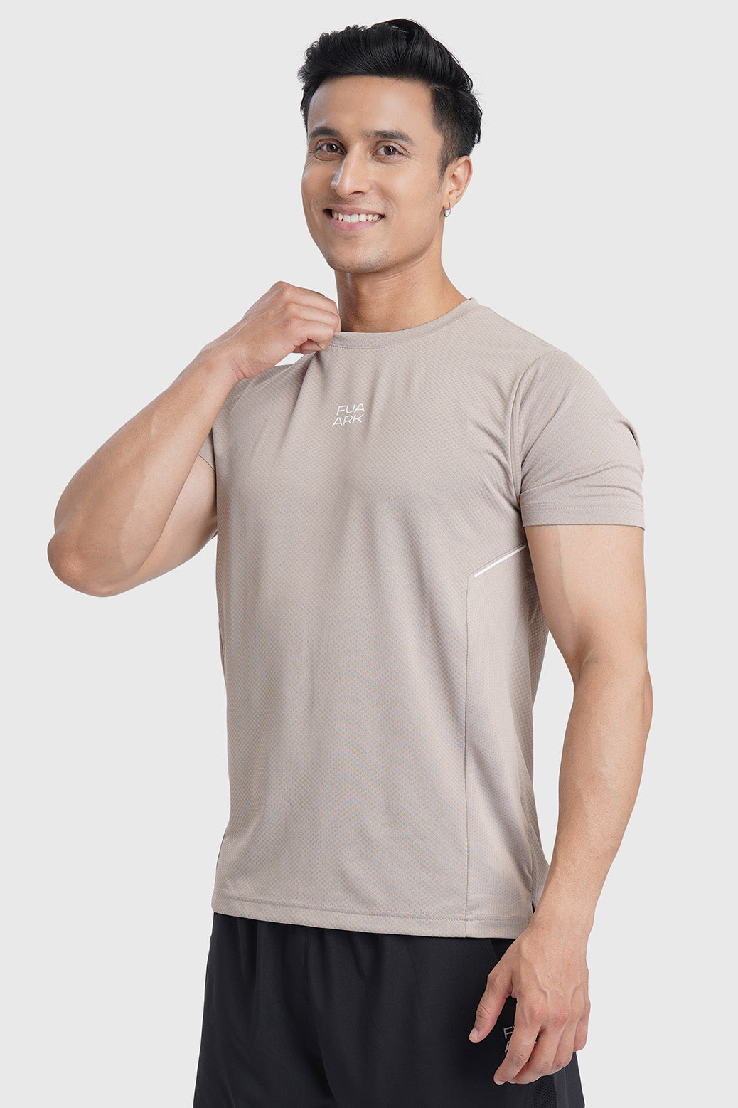 Sprint Running T-shirt Beige