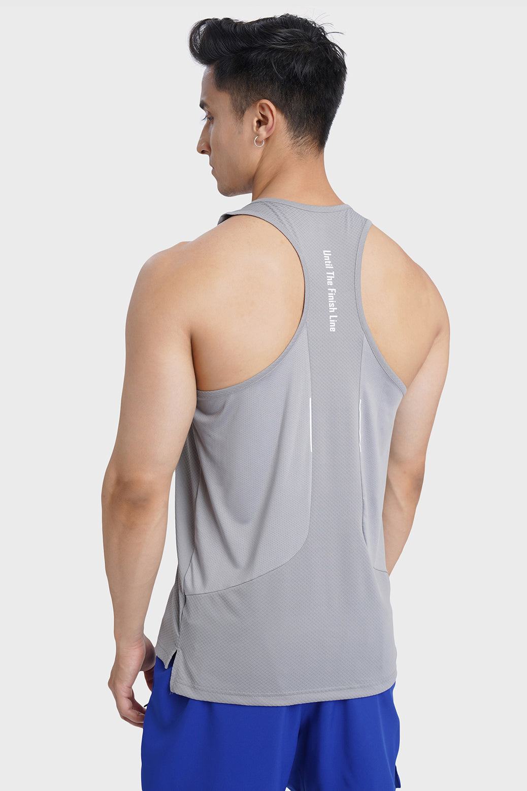 Sprint Running Tank Light Grey