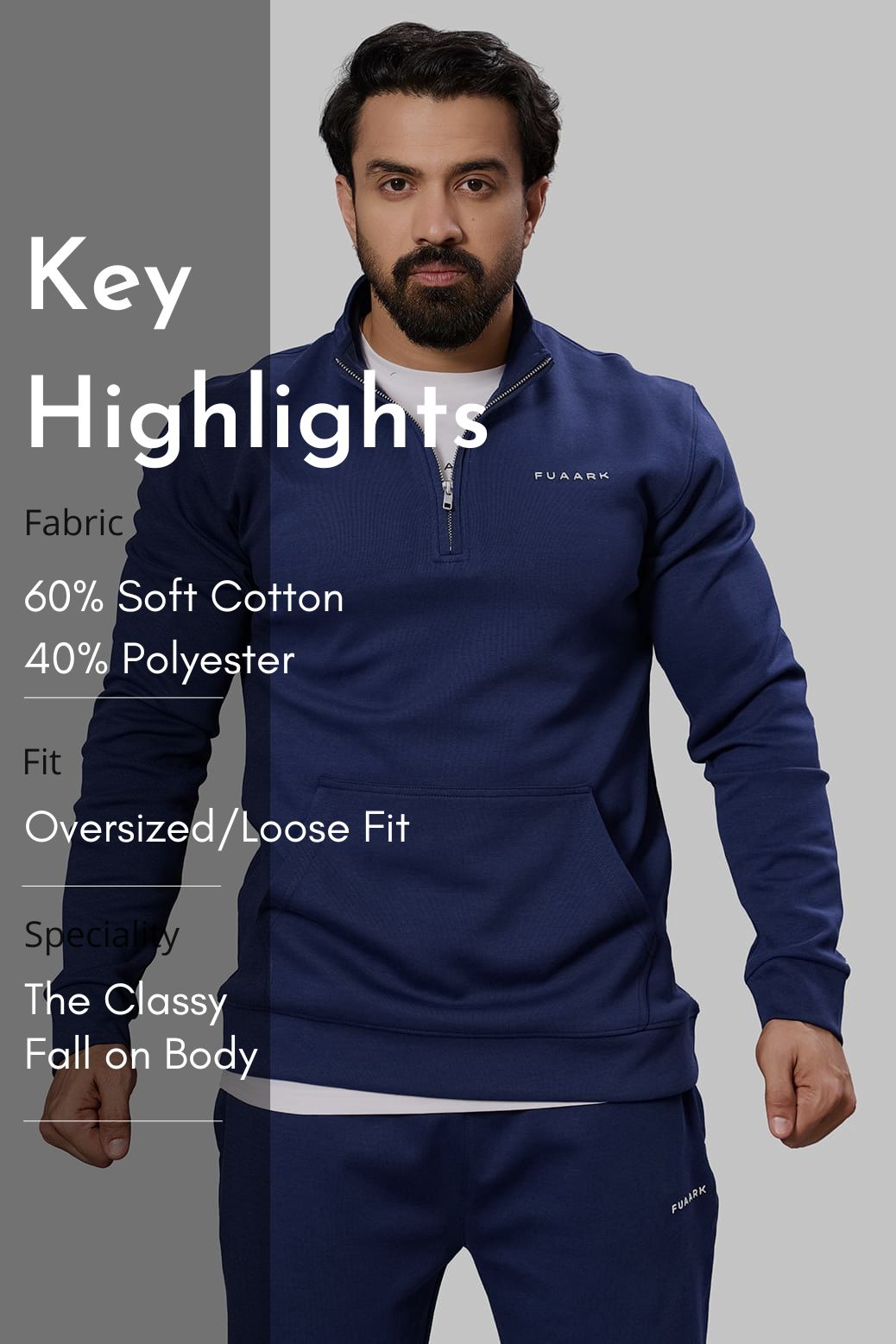 Eclipse Pullover Navy