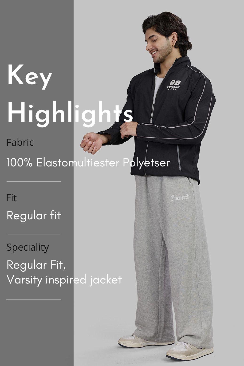 Transit Training Jacket Black