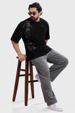 Void Angel Oversized T-shirt Black