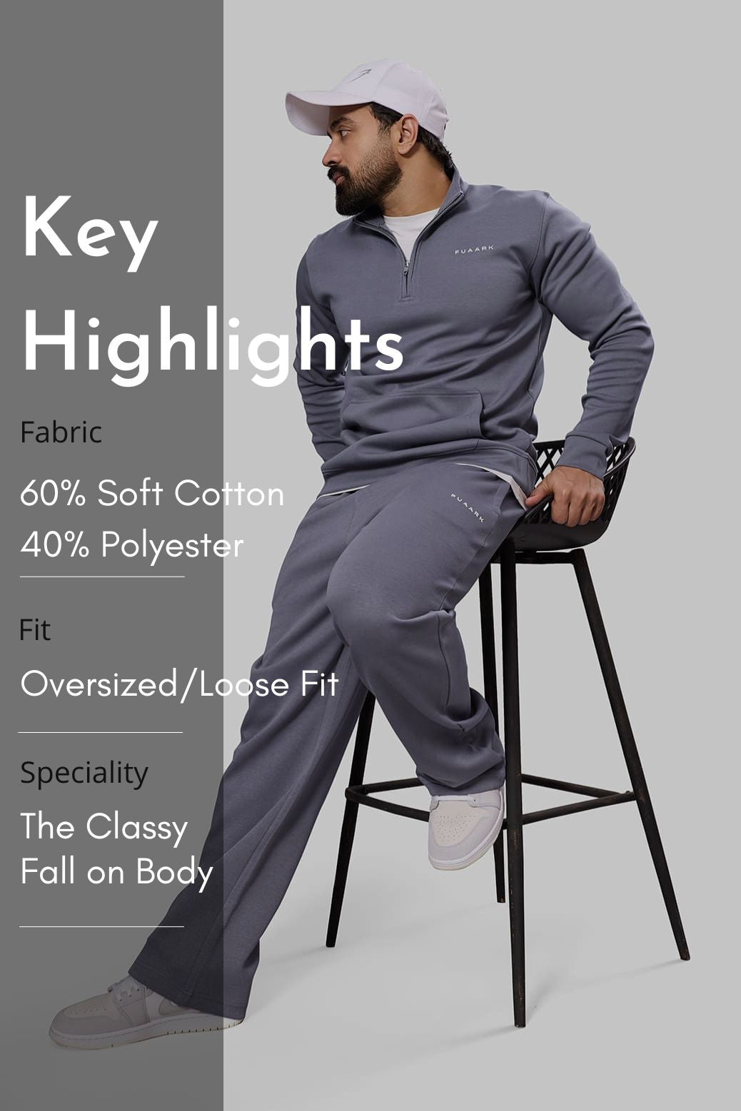 Eclipse Pullover Dark Grey