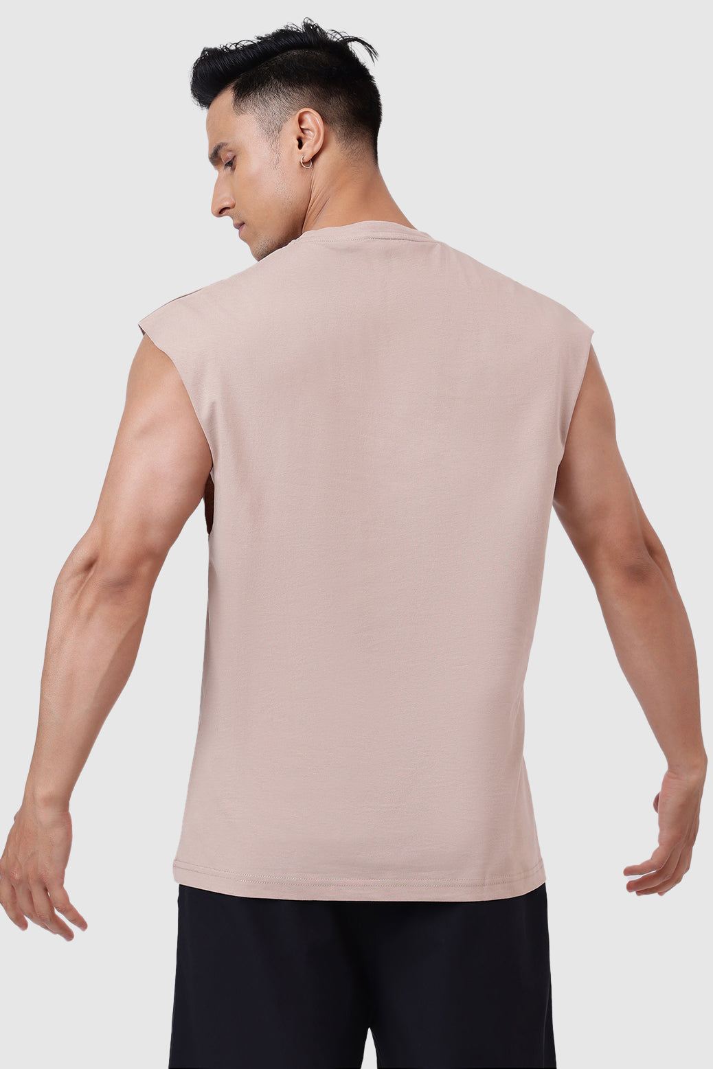 Brisk Capsleeves T-shirt Beige