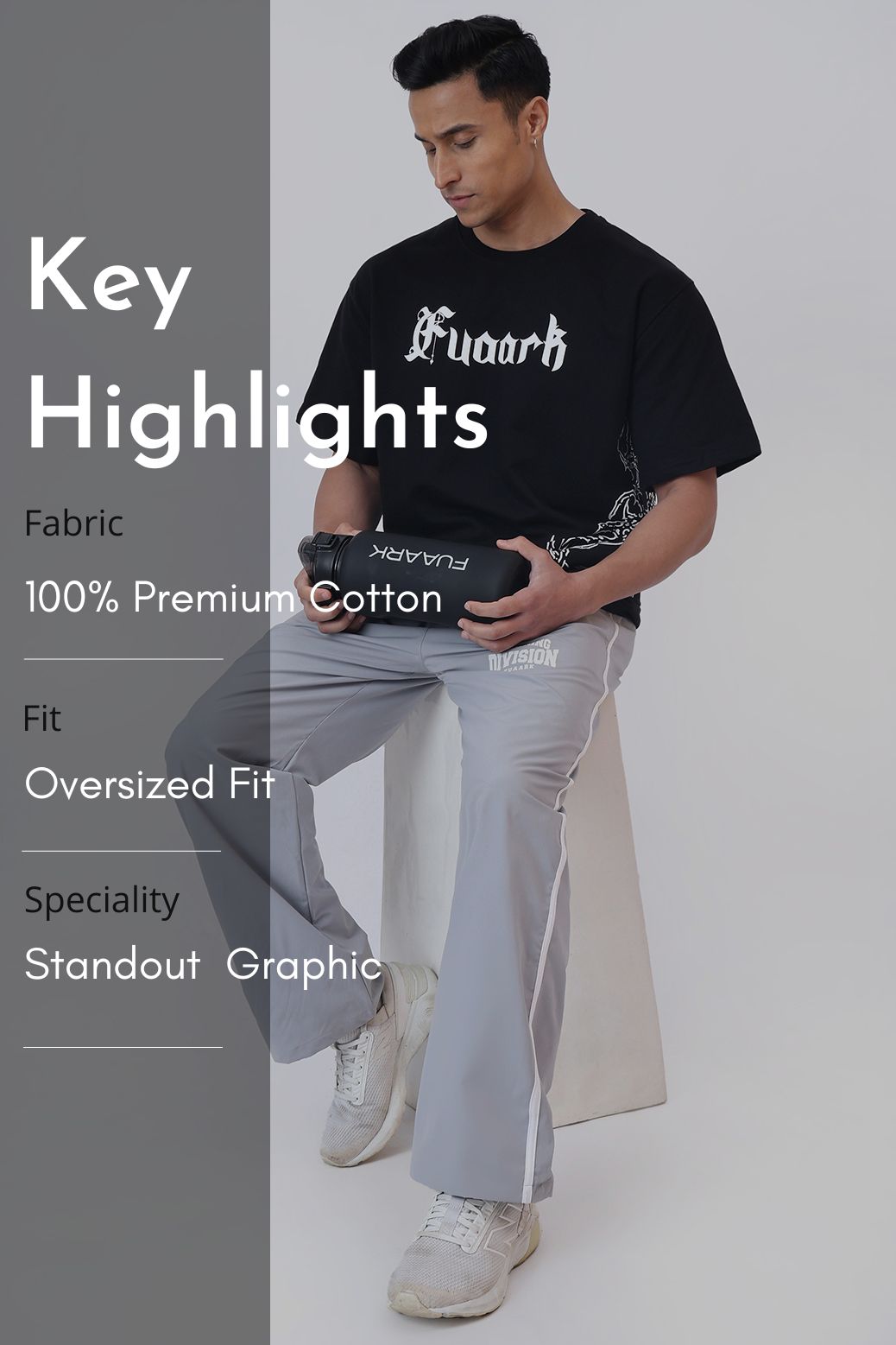 Ritual Oversized T-shirt Black