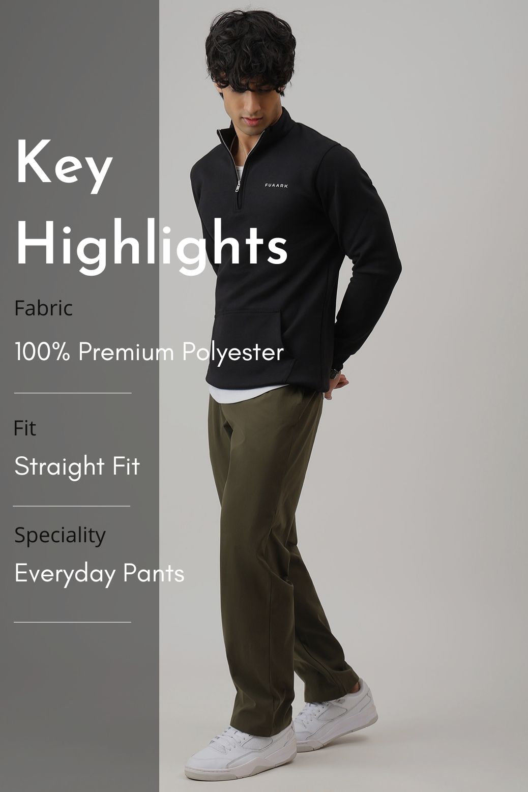 All Day Slim Pants Military Green