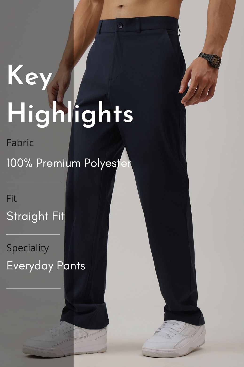 All Day Slim Pants Navy