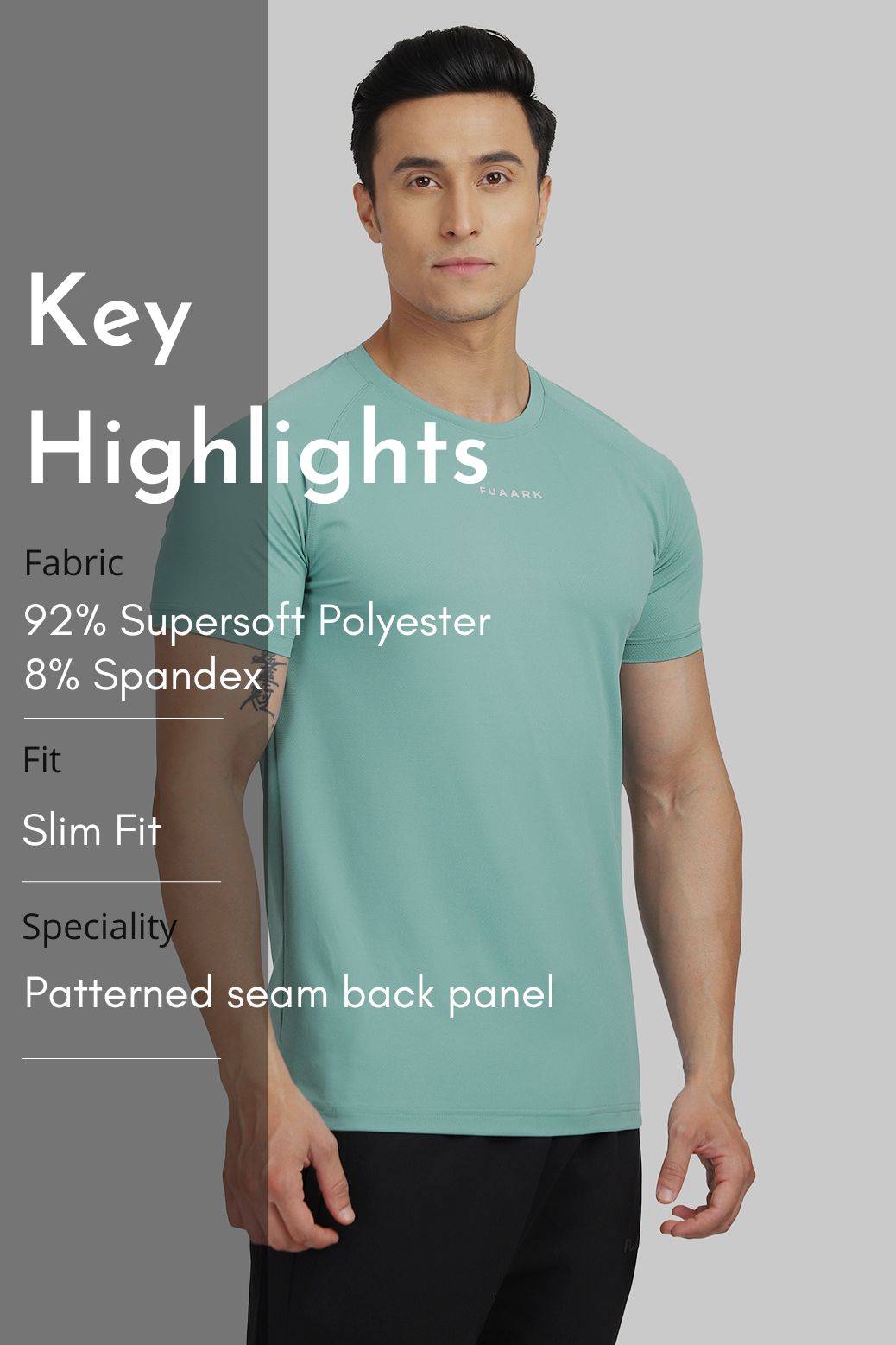 Sleek T-shirt Green