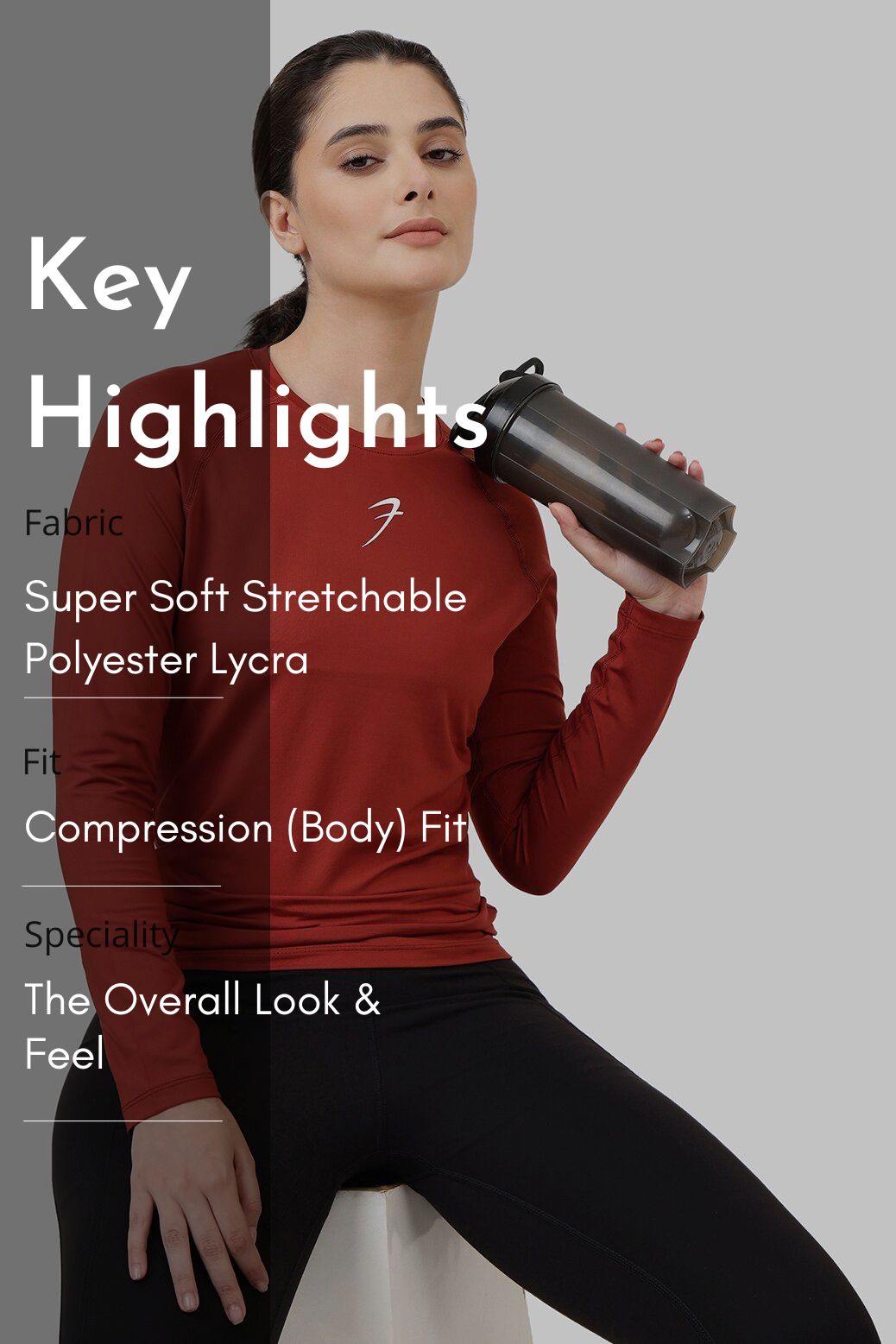 Compression Full T-shirt Salsa